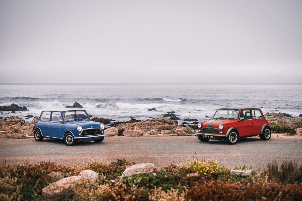 The red car was a hoot; the blue car was a total handful at anything like full power.