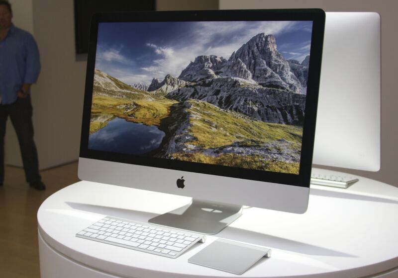 Apple says it has no plans to update the  inch iMac with Apple