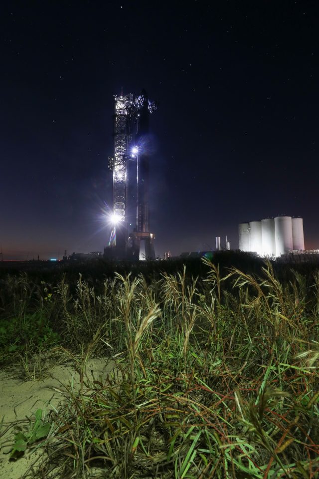 Eve of launch