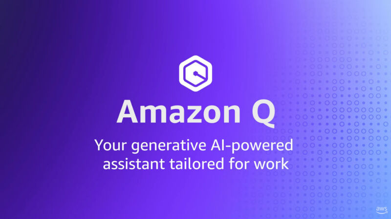 The Amazon Q logo.