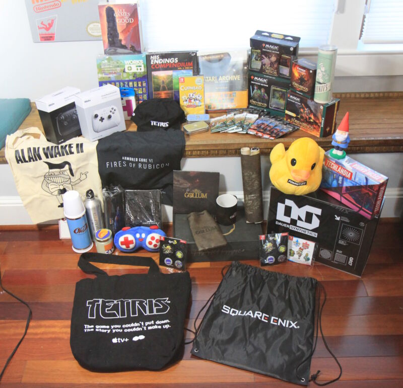 Just some of the prizes you can win in this year's charity drive sweepstakes.