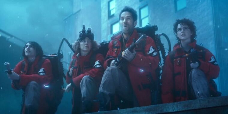 New York falls under a spectral “death chill” in Ghostbusters: Frozen Empire teaser