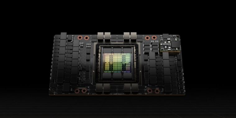 Nvidia’s GeForce GPUs are selling well, but its AI GPU sales are ridiculous