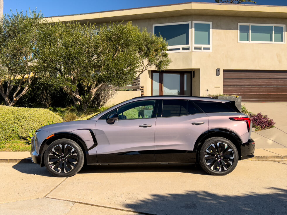The Blazer EV LT is the middle-of-the-range SUV, designed to commute, take kids to school, and fill up with groceries. Although there's also a police version...