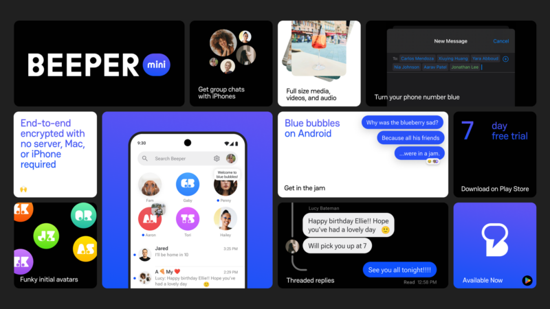 Η Apple έχει μπλοκάρει την εφαρμογή iMessage Android του Beeper Mini, αλλά η Beeper θα συνεχίσει να πληρώνει