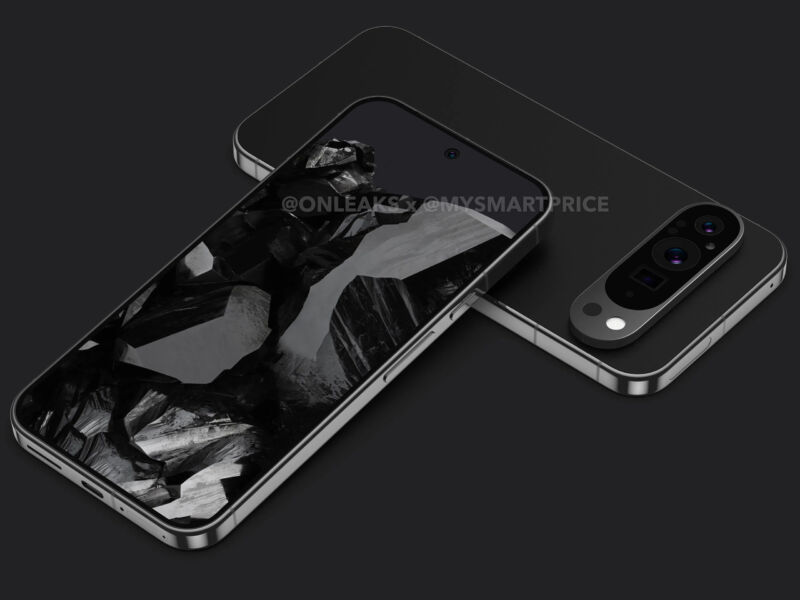 Google's Pixel 9 has gotten its first renders, and it looks a lot like the iPhone.
