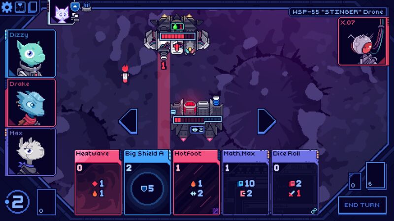 Escena del juego Cobalt Core