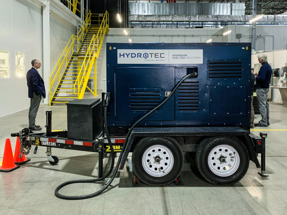One use for fuel cells is in generators. Running a diesel generator cart results in a lot of waste heat and noise. A fuel cell generator cart is almost silent by comparison, and its exhaust is water.