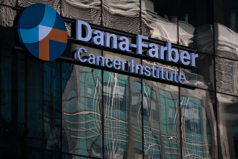 The Dana-Farber Cancer Institute in Boston. 