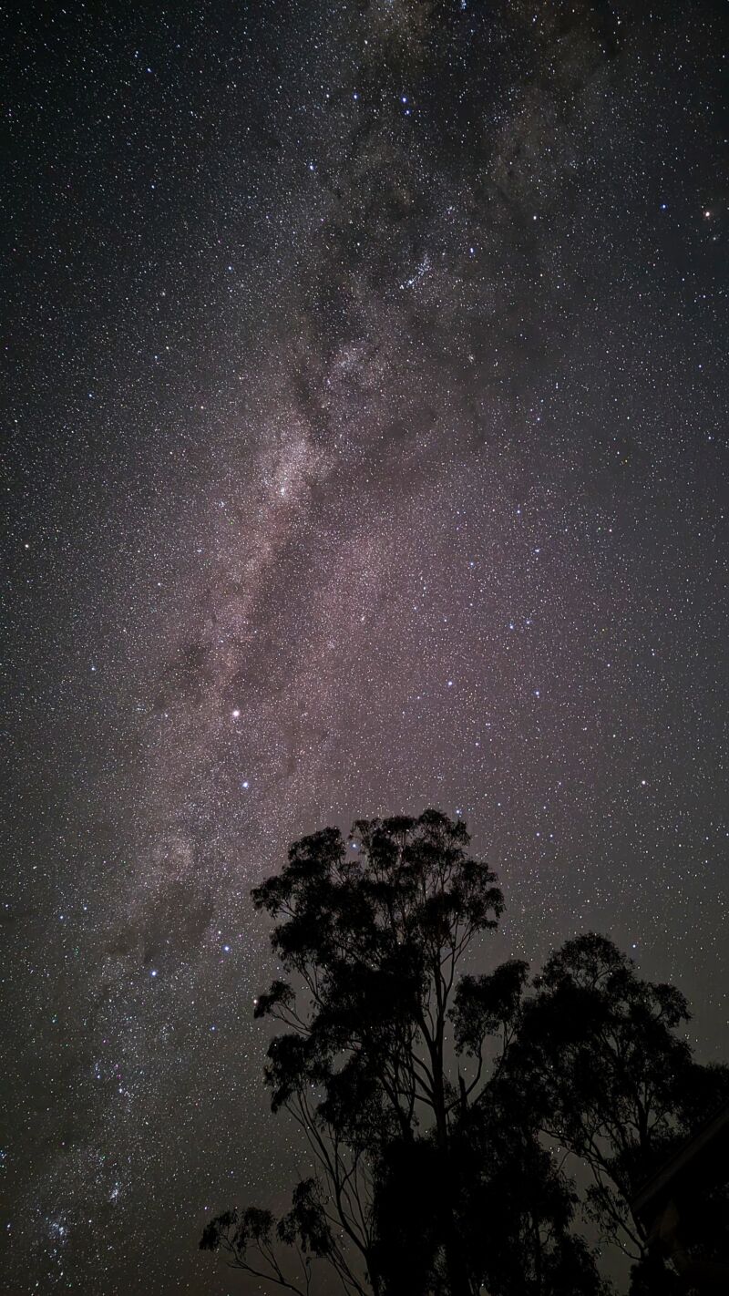 El cielo nocturno de Australia.