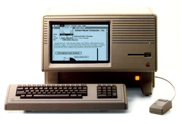 O Macintosh XL era um Mac volumoso baseado no Lisa 2.