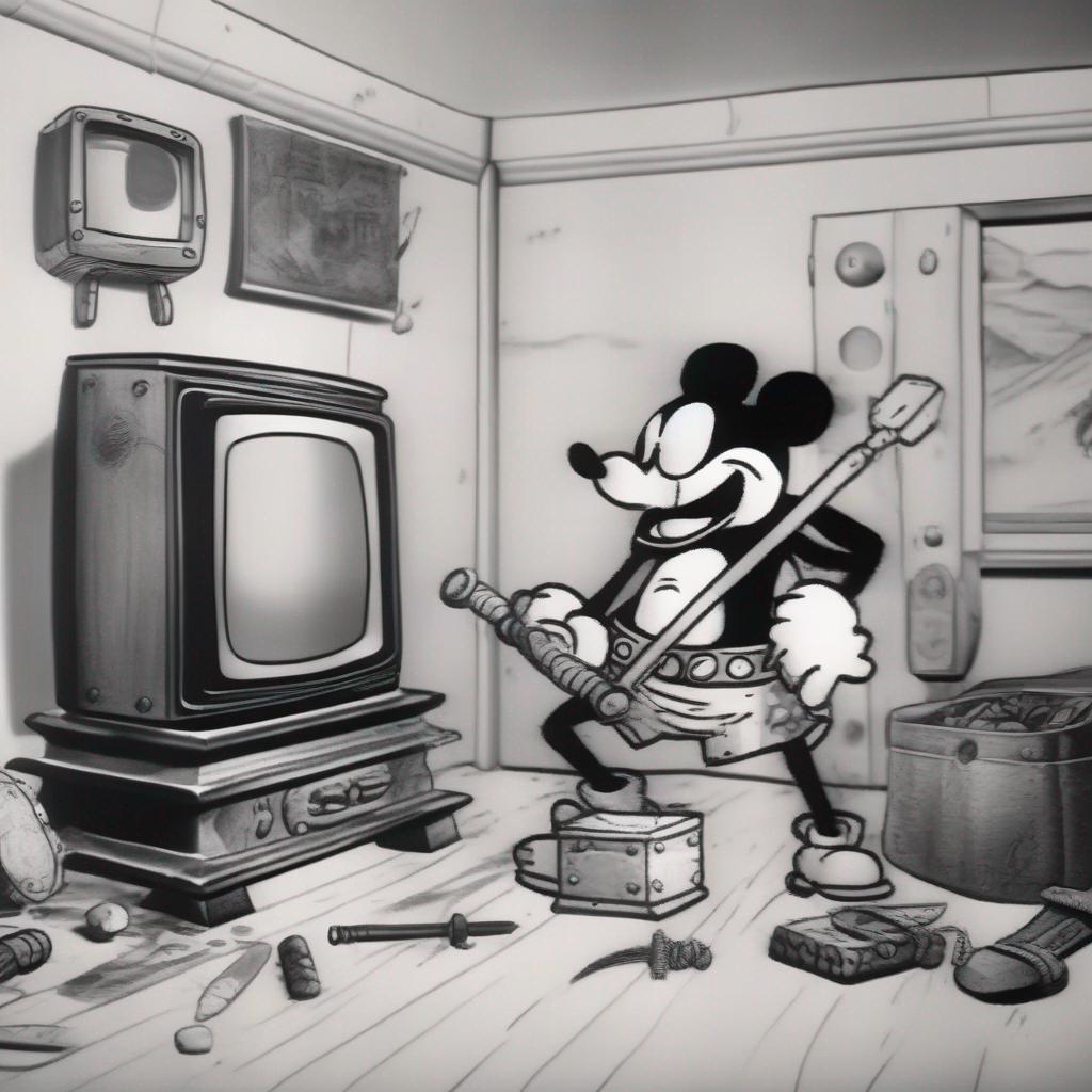 Early Mickey Mouse is now in the public domain—and AI is already, mickey  mouse 