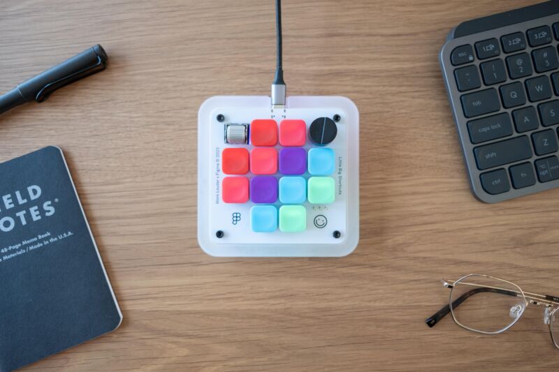 Figma’s Author Micro made me a macro pad individual with its colourful, clicky keys