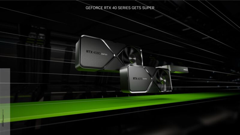 Nvidia's latest GPUs, apparently dropping out of hyperspace.