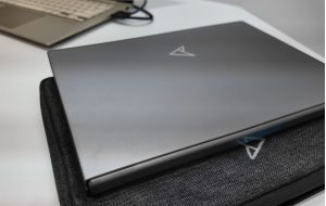 Asus ZenScreen Fold OLED MQ17QH with sleeve