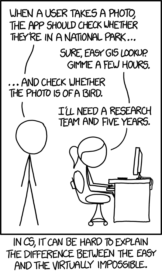 The xkcd amusing titled 