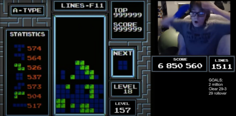 34 years later, a 13-year-old hits the NES Tetris “kill screen”