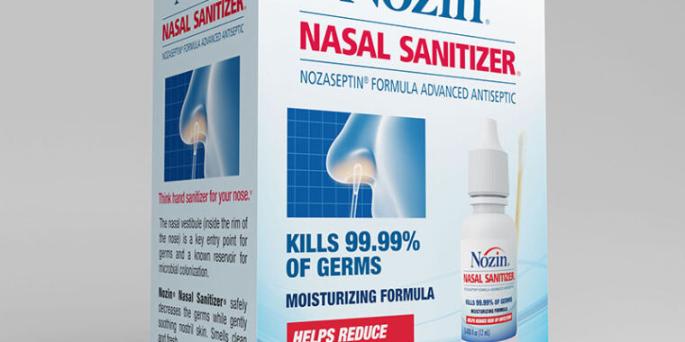 Can you sanitize the inside of your nose to prevent COVID? Nope, FDA says.