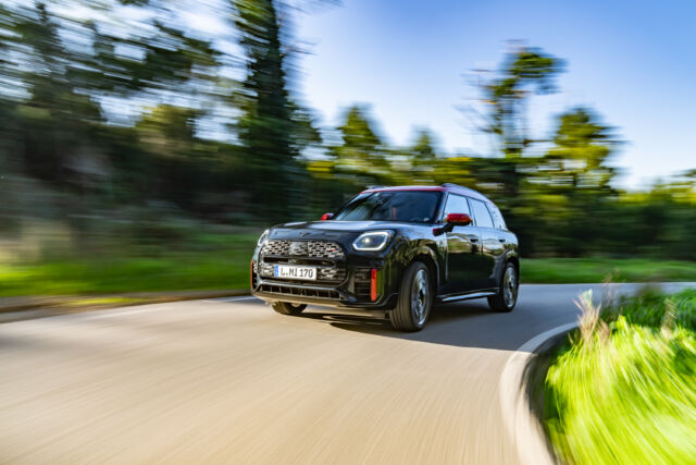 Mini has made more use of recycled materials, including the aluminum in the alloy wheels.