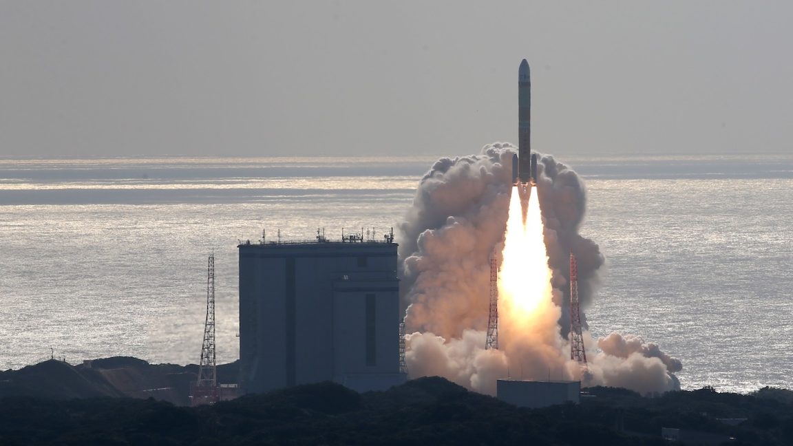 H3 Launch Vehicle 1/200スケール GettyImages-2009592715-