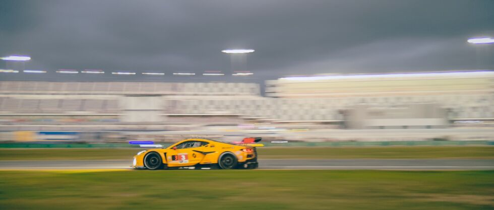 Corvette Racing had a more traditional livery for its new Z06 GT3.R race car.