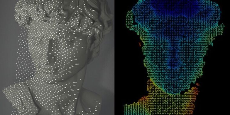 Neues integriertes Gesichtserkennungssystem besteht Test an Michelangelos David-Statue