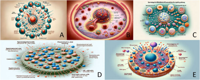 Figure 3 is supposed to show the regulation of biological properties of spermatogonial stem cells by JAK/STAT signaling pathway.