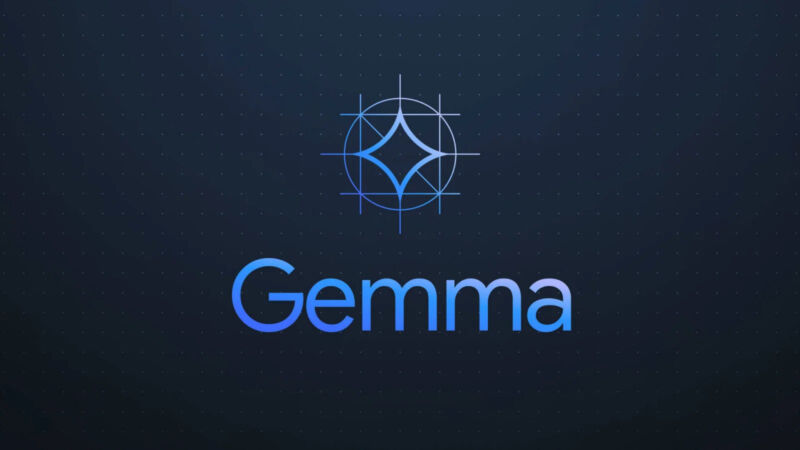 The Google Gemma logo