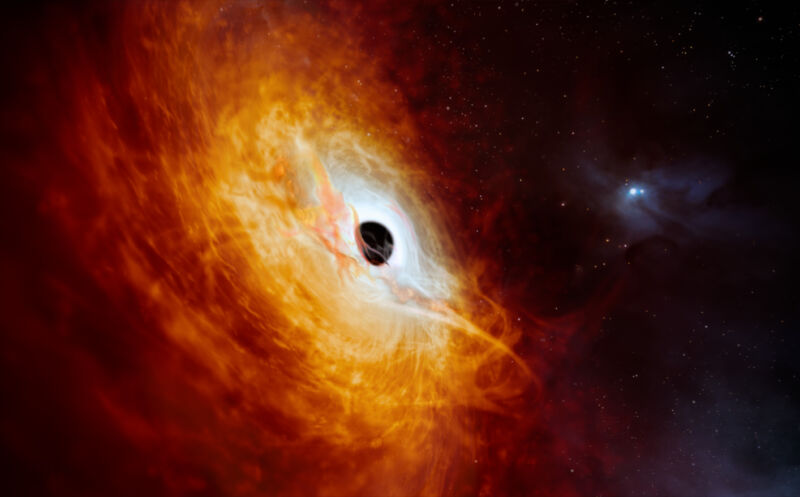 Newly spotted black hole has mass of 17 billion Suns, adding another daily