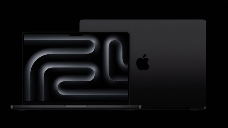 La MacBook Pro M3 de Apple debería poder manejar un par de pantallas externas pronto, siempre que la tapa esté cerrada.