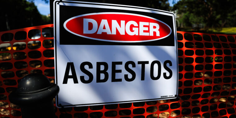 Chrysotile asbestos finally banned in the US after decades of EPA efforts