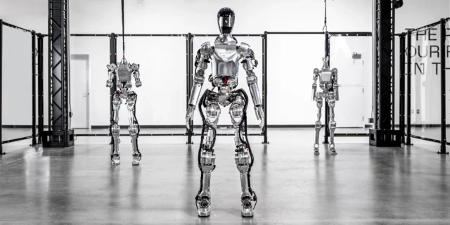 Robotics startup figure, an Nvidia partner, recently showed off its humanoid "Figure 01" robot.