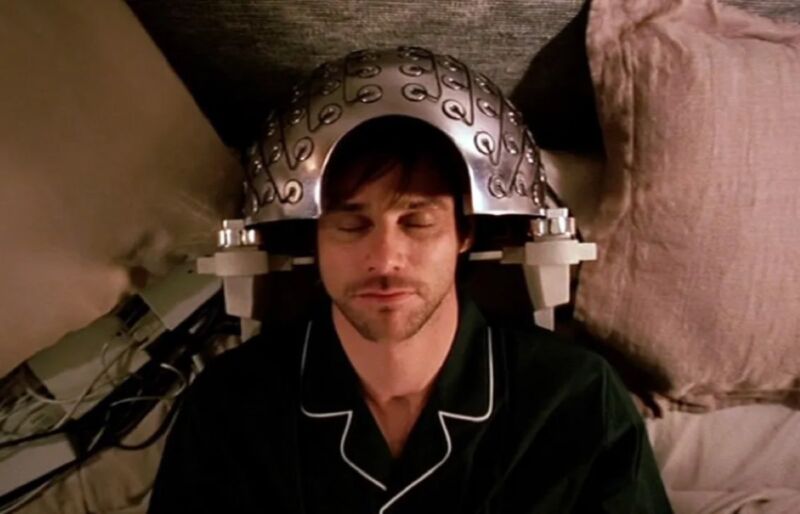 <em>Eternal Sunshine of the Spotless Mind</em> stars Jim Carrey in one of his most powerful dramatic roles.