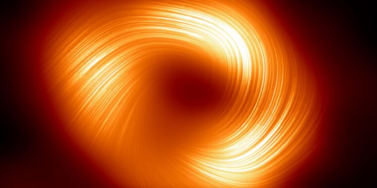 Teleskop Event Horizon rejestruje nowy, oszałamiający obraz czarnej dziury w Drodze Mlecznej