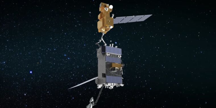 NASA odwołuje wielomiliardową misję testową obsługi satelitów
