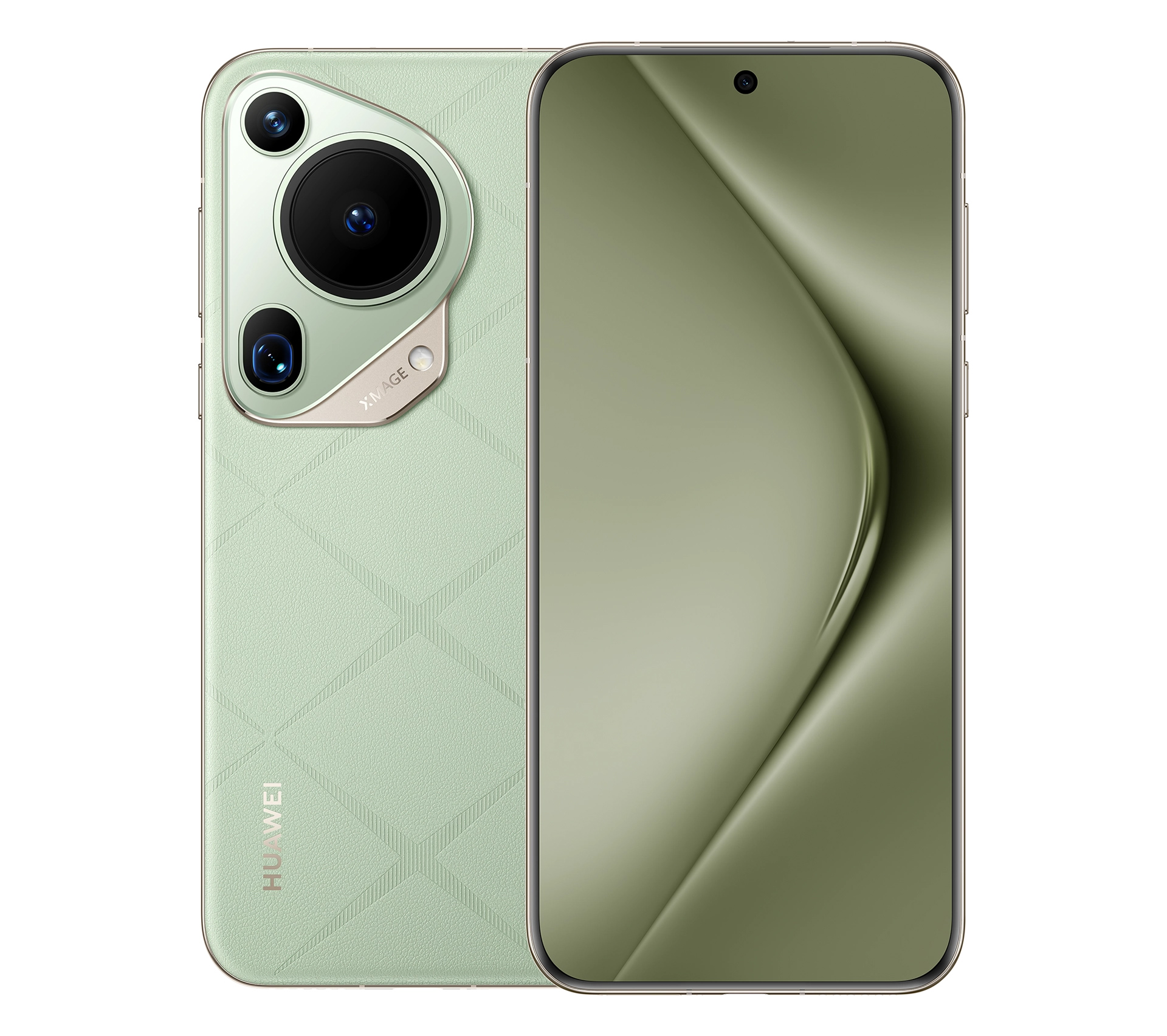 Телефон Huawei оснащен выдвижным объективом камеры, как у компактной камеры.