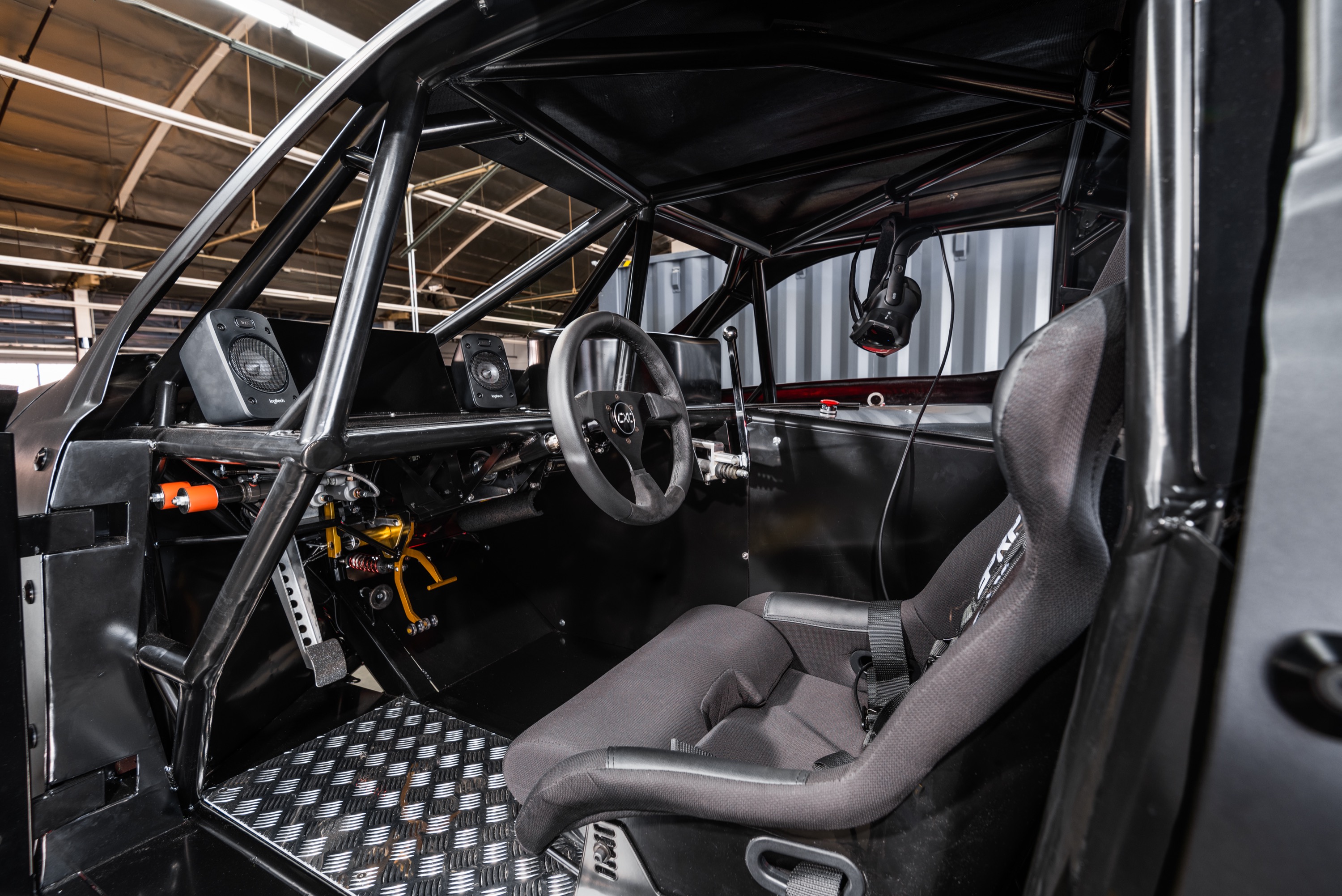 Behind the wheel of CXC’s $600,000 off-road racing simulator