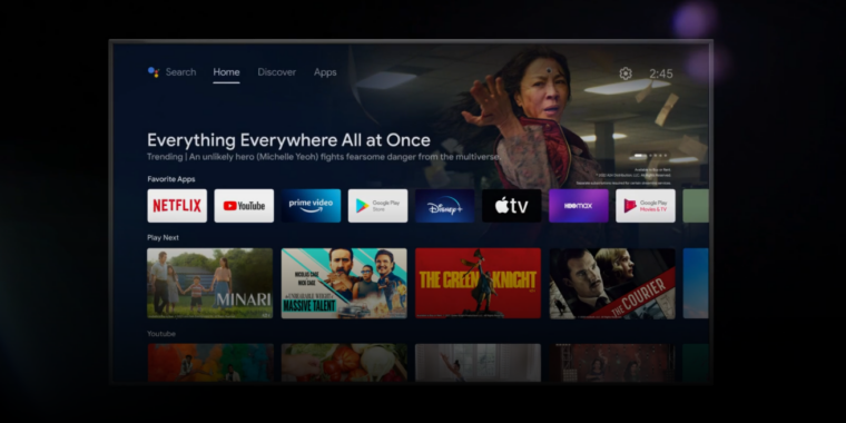 photo of Android TV has access to your entire account—but Google is changing that image