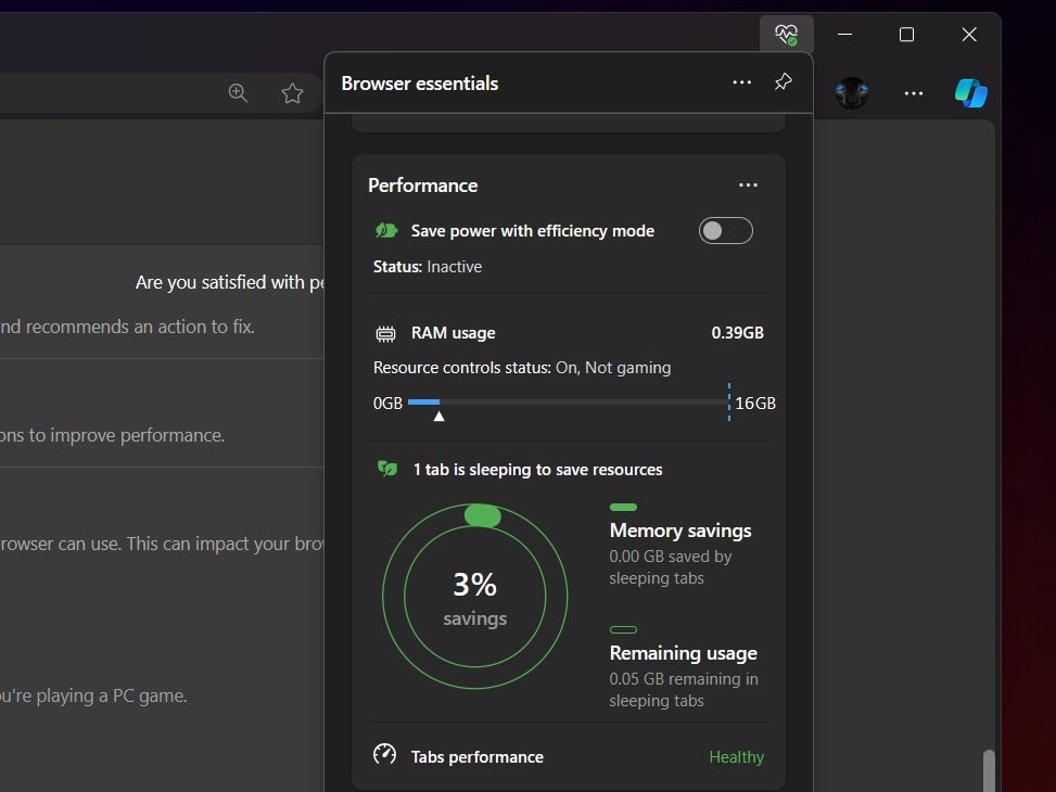 The RAM limiter can be set as low as 1GB and can be activated when you're playing a game or all the time.