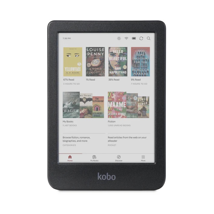 Kobo впервые добавляет цвет в свою линейку электронных книг по цене от 149 долларов.