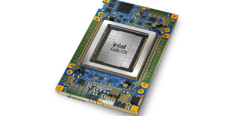 El chip acelerador de IA “Gaudi 3” de Intel puede competir con la H100 de Nvidia