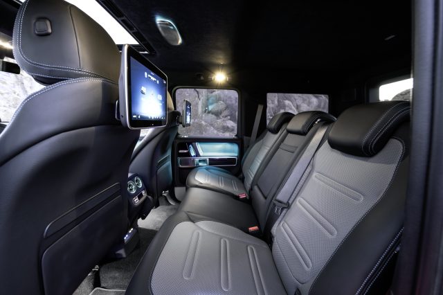 Mercedes G-Wagon rear seats
