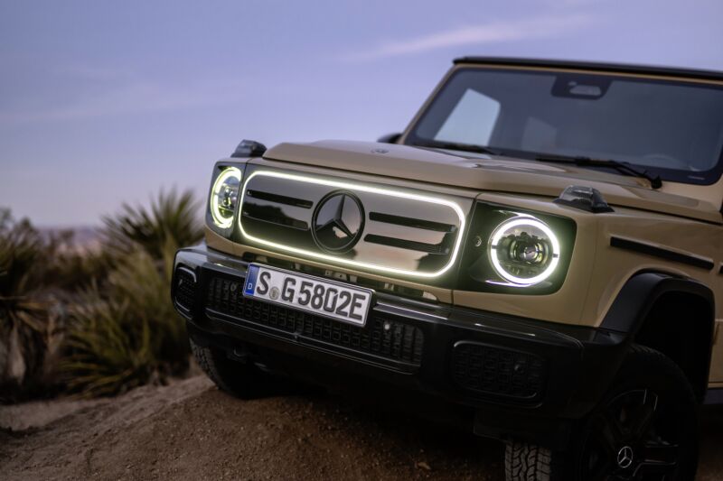 Mercedes’ electric G-Wagon is more capable than the gas version