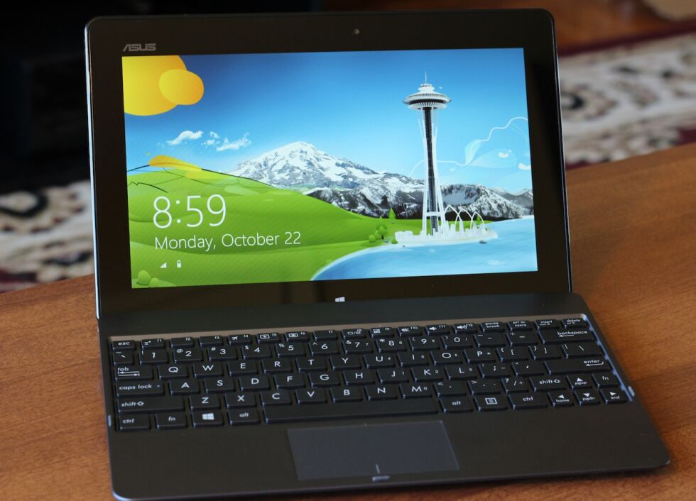The Asus VivoTab RT, one of a bare handful of Windows RT tablets released during the Windows 8 era.