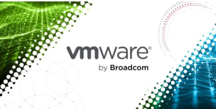vmware por el logotipo de Broadcom