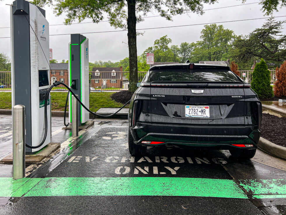 Electrify America chargers have gotten much better-behaved of late.