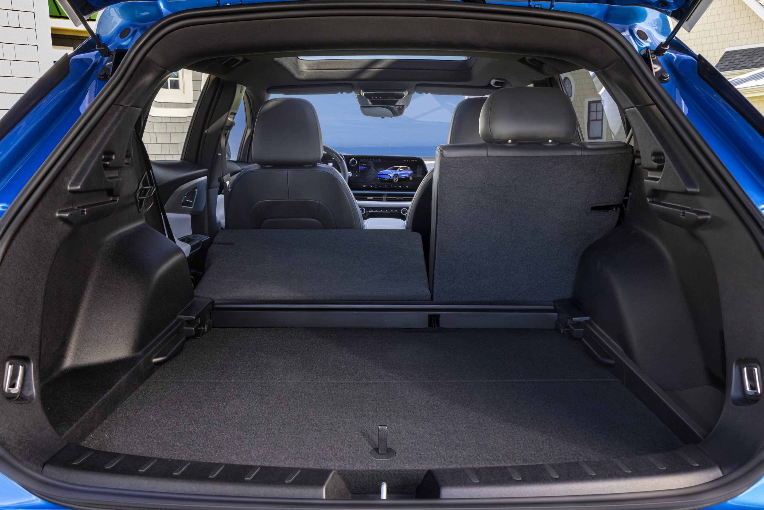 Interior of the Chevrolet Equinox EV