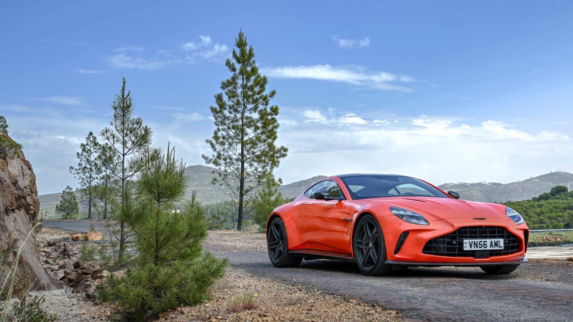 The 2025 Aston Martin Vantage gets a bold new body and big power
