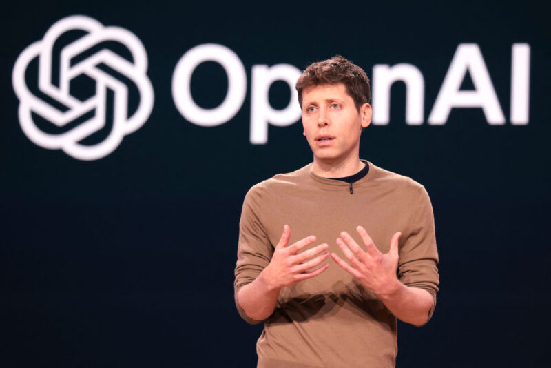 Sam Altman, director ejecutivo de OpenAI.