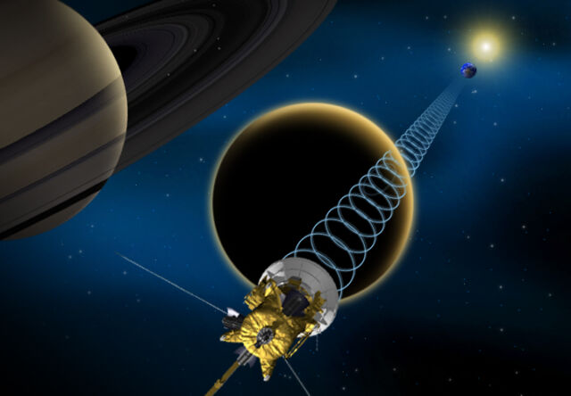 Cassini orbitó Saturno entre 2004 y 2017.